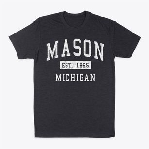 Mason Michigan Classic Established Classic Dad T-Shirt