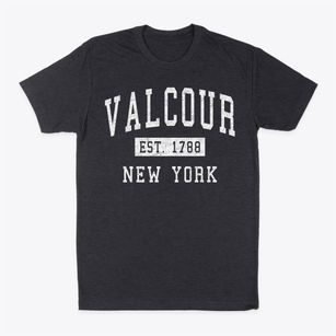 Valcour New York Classic Established Classic Dad T-Shirt