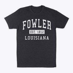 Fowler Louisiana Classic Established Classic Dad T-Shirt