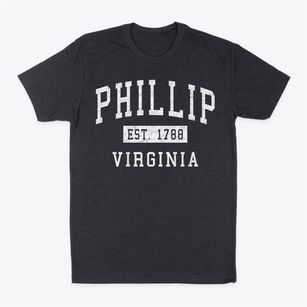 Phillip Virginia Classic Established Classic Dad T-Shirt