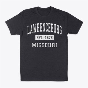 Lawrenceburg Missouri Classic Established Classic Dad T-Shirt