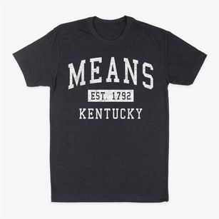 Means Kentucky Classic Established Classic Dad T-Shirt