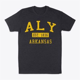 Aly Arkansas Classic Established Classic Dad T-Shirt