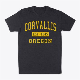 Corvallis Oregon Classic Established Classic Dad T-Shirt