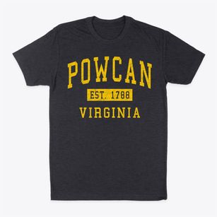 Powcan Virginia Classic Established Classic Dad T-Shirt