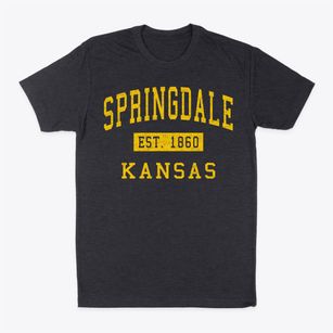 Springdale Kansas Classic Established Classic Dad T-Shirt