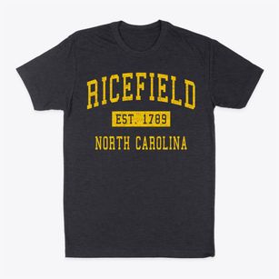 Ricefield North Carolina Classic Established Classic Dad T-Shirt