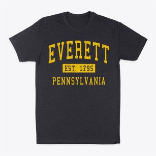 Everett Pennsylvania Classic Established Classic Dad T-Shirt