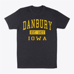 Danbury Iowa Classic Established Classic Dad T-Shirt
