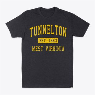 Tunnelton West Virginia Classic Established Classic Dad T-Shirt