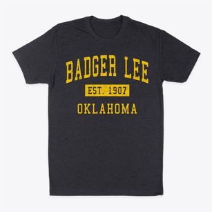 Badger Lee Oklahoma Classic Established Classic Dad T-Shirt