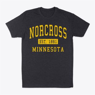 Norcross Minnesota Classic Established Classic Dad T-Shirt