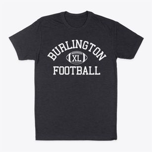 Burlington High School Classic Football Classic Dad T-Shirt