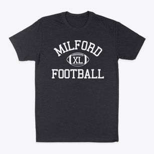 Milford High School Classic Football Classic Dad T-Shirt