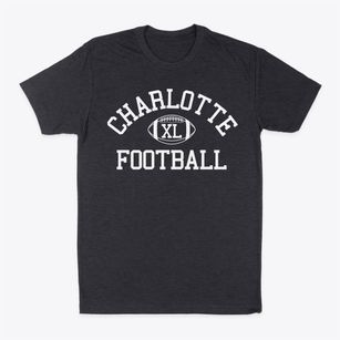 Charlotte Secondary School Classic Football Classic Dad T-Shirt