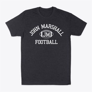 John Marshall High School Classic Football Classic Dad T-Shirt