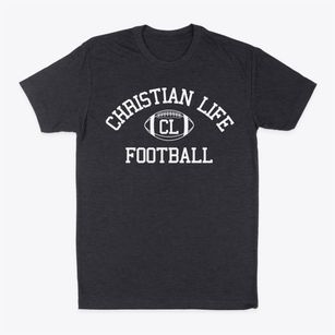 Christian Life Center Classic Football Classic Dad T-Shirt