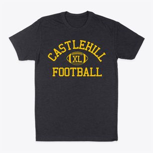 Castlehill Country Day School Classic Football Classic Dad T-Shirt
