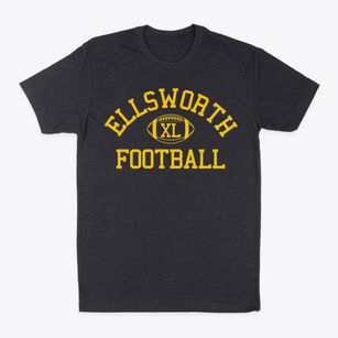 Ellsworth High School Classic Football Classic Dad T-Shirt
