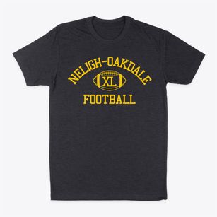 Neligh-oakdale High School Classic Football Classic Dad T-Shirt