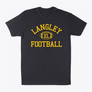 Langley High School Classic Football Classic Dad T-Shirt