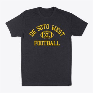 De Soto West Junior High School Classic Football Classic Dad T-Shirt