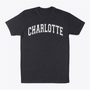 Charlotte Elementary School Varsity Arch Classic Dad T-Shirt
