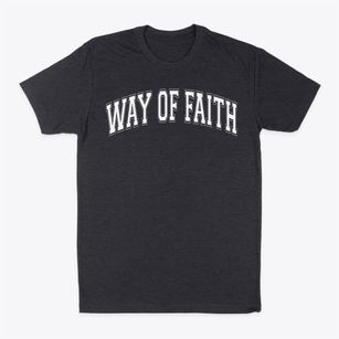 Way Of Faith Christian Academy Varsity Arch Classic Dad T-Shirt