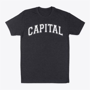 Capital High School Varsity Arch Classic Dad T-Shirt