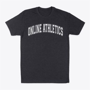 Online Athletics Varsity Arch Classic Dad T-Shirt