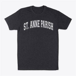 St Anne Parish Varsity Arch Classic Dad T-Shirt