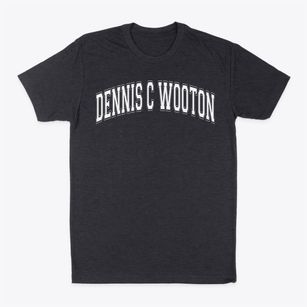Dennis C Wooton Elementary School Varsity Arch Classic Dad T-Shirt