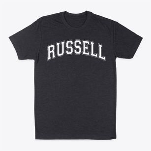 Russell Elementary School Varsity Arch Classic Dad T-Shirt