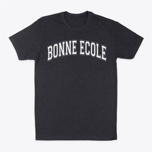 Bonne Ecole Elementary School Varsity Arch Classic Dad T-Shirt