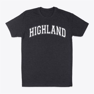 Highland Elementary School Varsity Arch Classic Dad T-Shirt