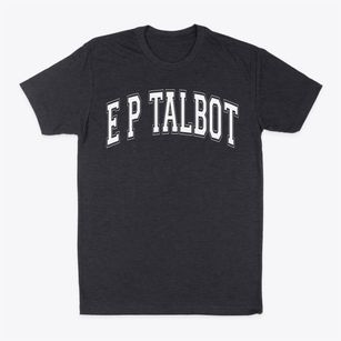 E P Talbot Middle School Varsity Arch Classic Dad T-Shirt