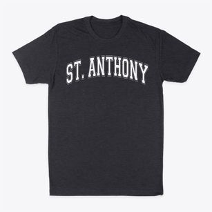 St Anthony Of Padua Church Varsity Arch Classic Dad T-Shirt