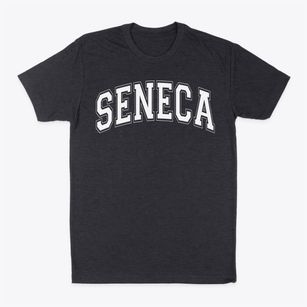 Math Science Tech Prep At Seneca Varsity Arch Classic Dad T-Shirt