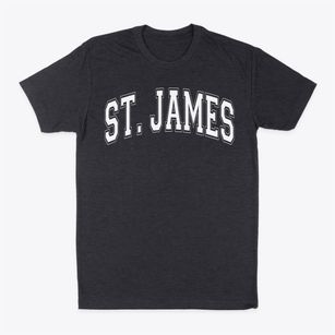 Saint James School Varsity Arch Classic Dad T-Shirt