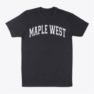 Maple West Elementary School Varsity Arch Classic Dad T-Shirt