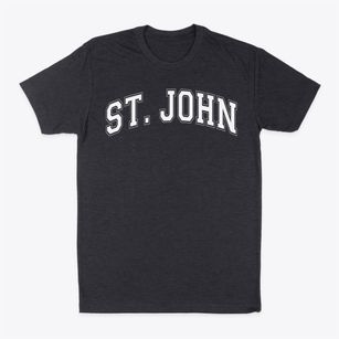 Saint John The Evangelist School Varsity Arch Classic Dad T-Shirt