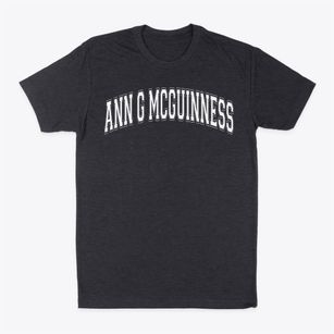 Ann G Mcguinness Elementary School Varsity Arch Classic Dad T-Shirt