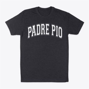 Padre Pio Academy Varsity Arch Classic Dad T-Shirt