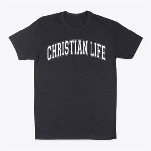 Christian Life Academy Varsity Arch Classic Dad T-Shirt