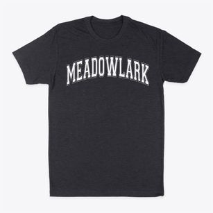 Meadowlark Elementary School Varsity Arch Classic Dad T-Shirt