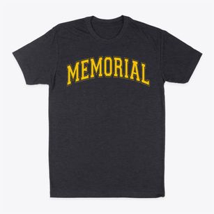 Memorial High School Varsity Arch Classic Dad T-Shirt