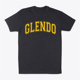 Glendo School Varsity Arch Classic Dad T-Shirt