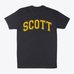 Scott Elementary School Varsity Arch Classic Dad T-Shirt