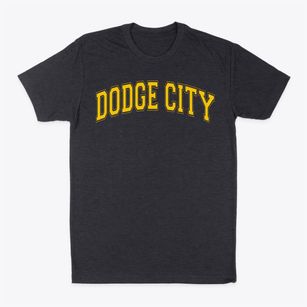 Dodge City High School Varsity Arch Classic Dad T-Shirt