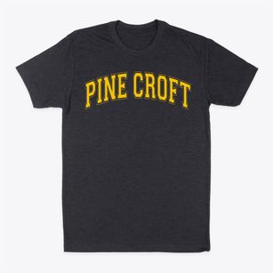 Pine Croft School Varsity Arch Classic Dad T-Shirt